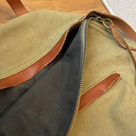 Madewell Canvas & Leather Backpack - Picture 10 of 10